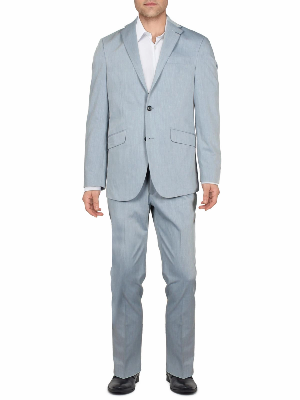 Mens Slim Fit Suit Separate Two-Button Suit