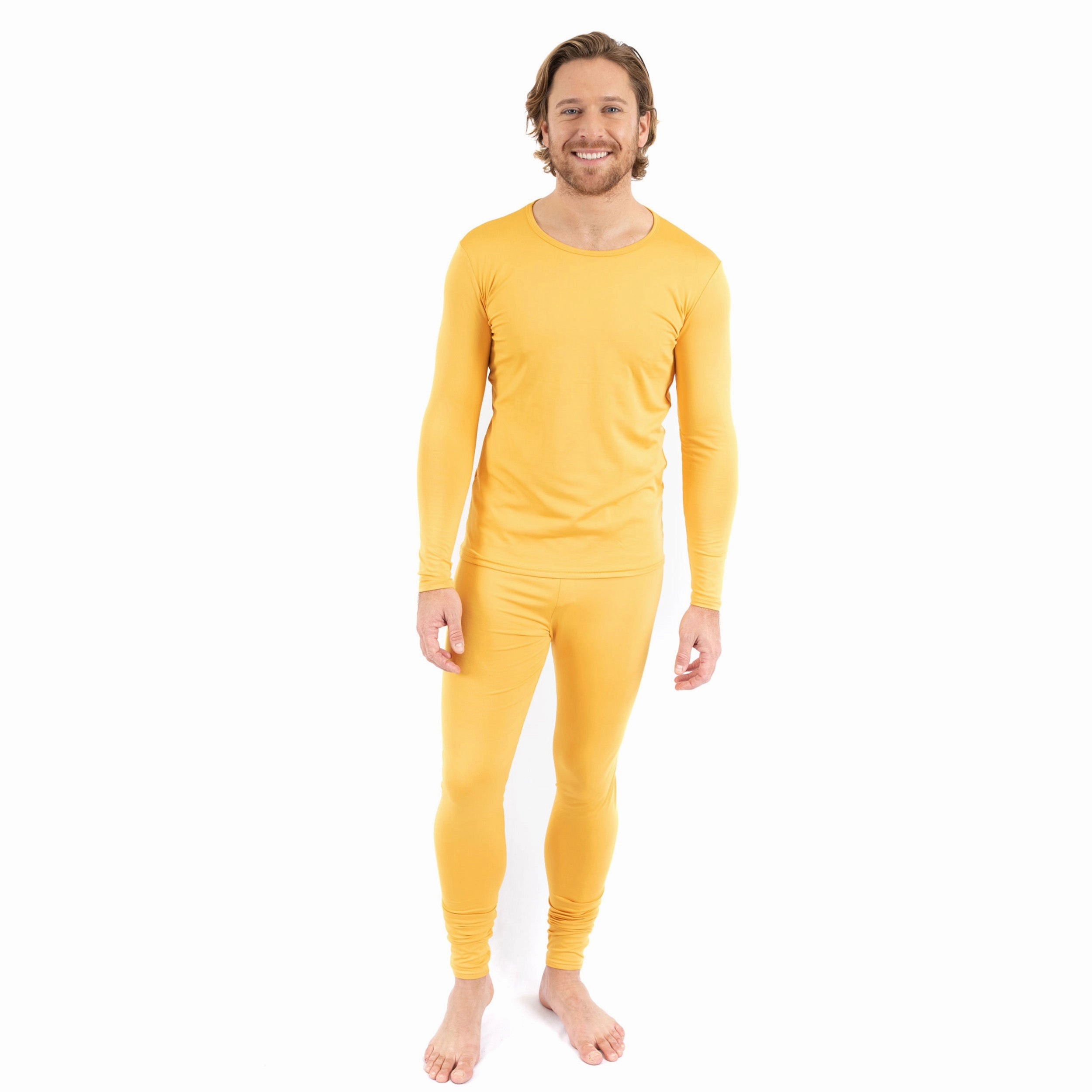 Mens Two Piece Thermal Pajamas