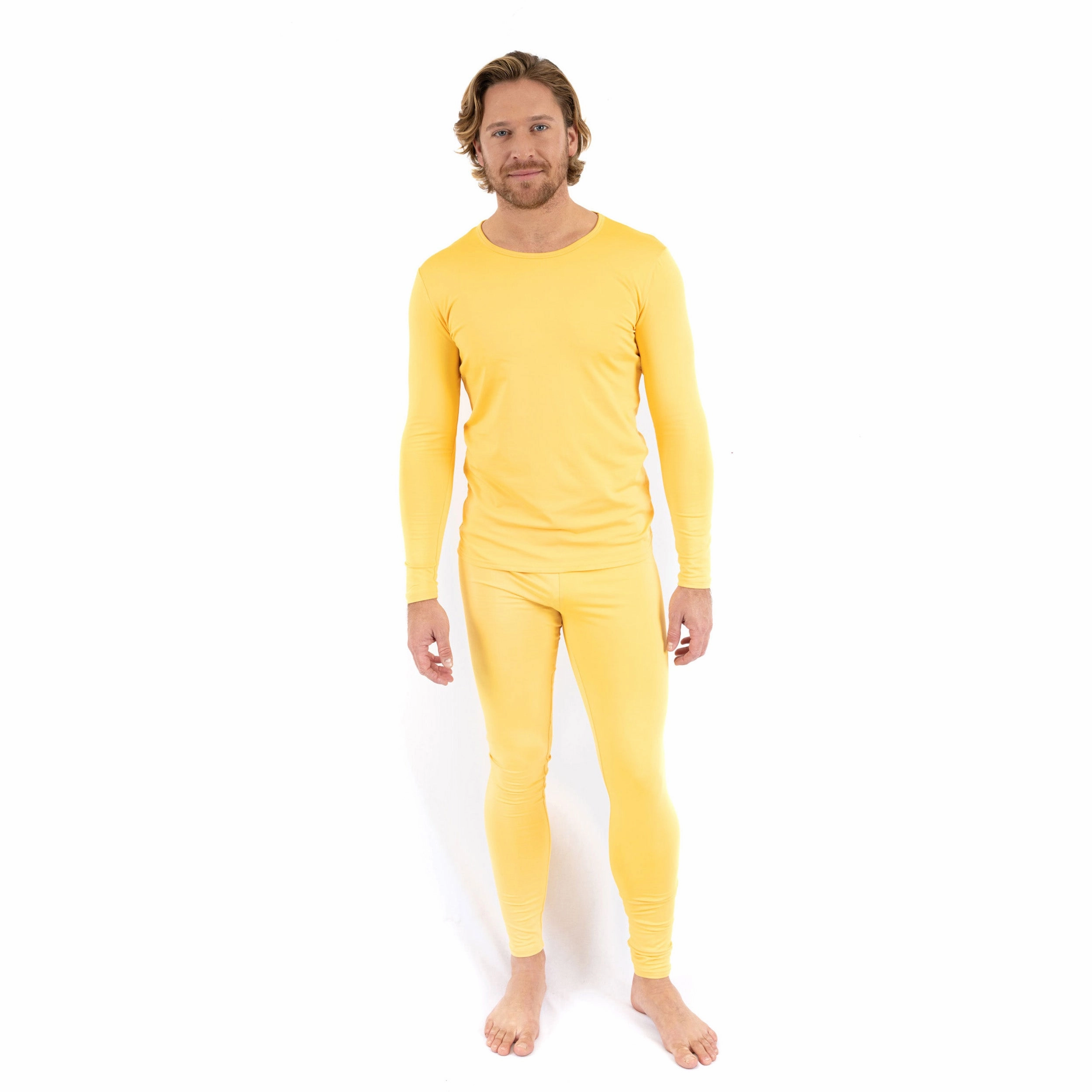 Mens Two Piece Thermal Pajamas