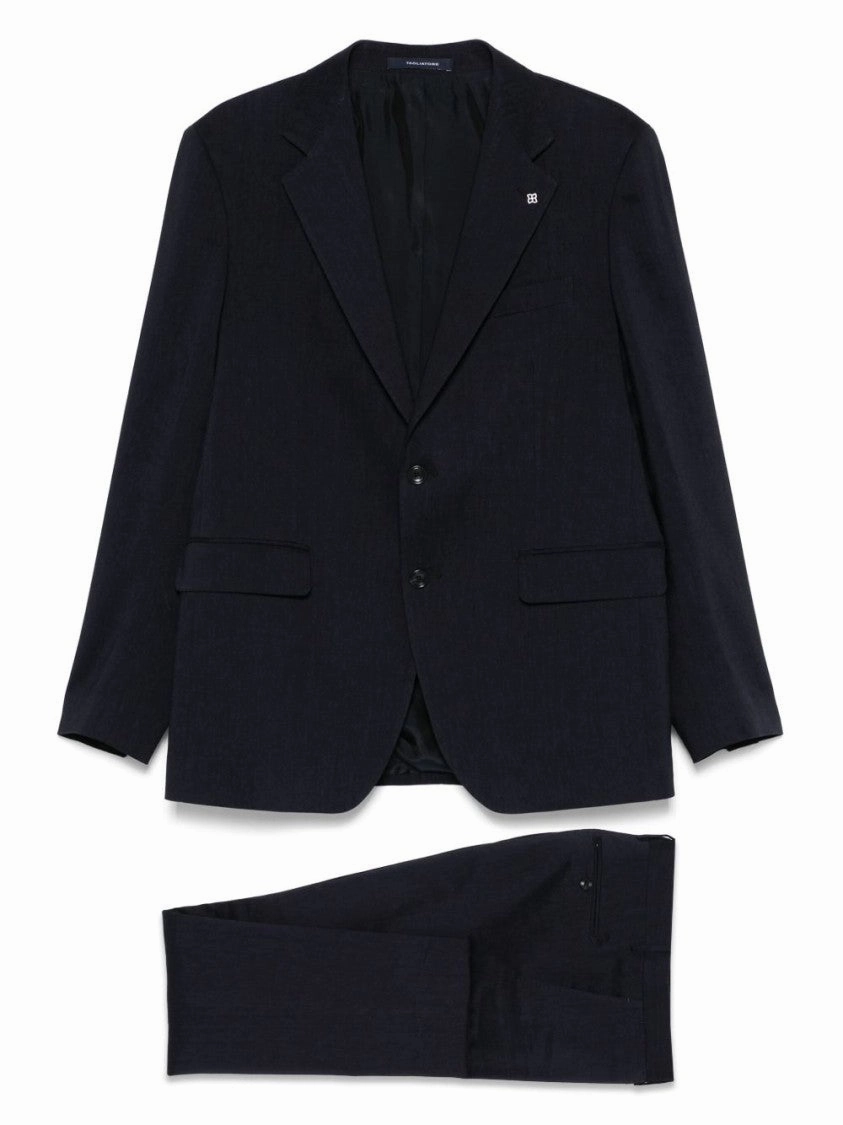 Midnight Blue Tailored Suit Jacket