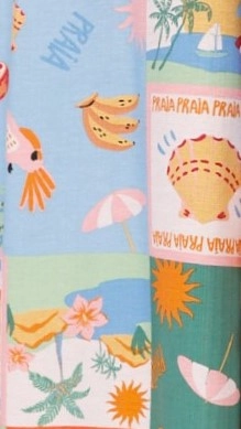 Mila Shorts - Praia Print