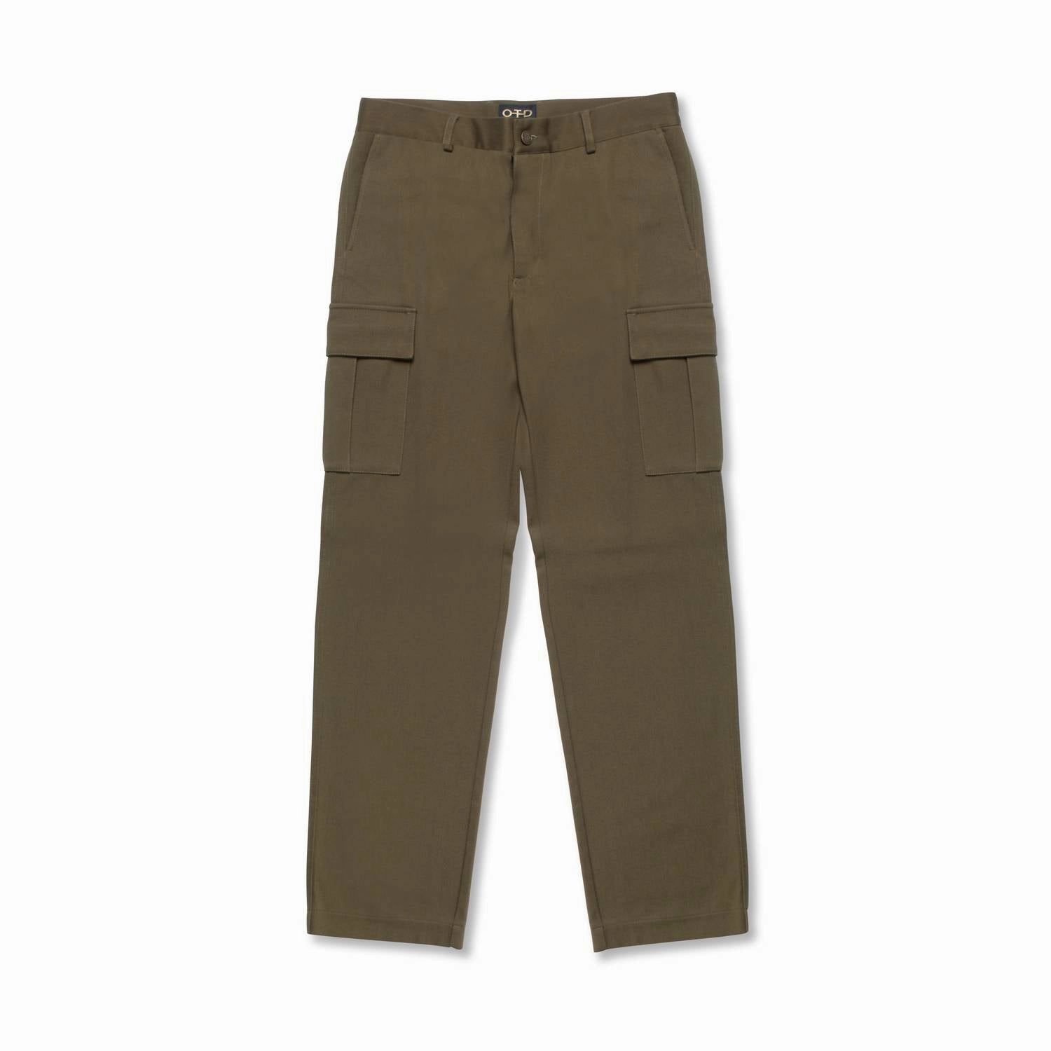 Modern Cargo Pants In Dark Olive