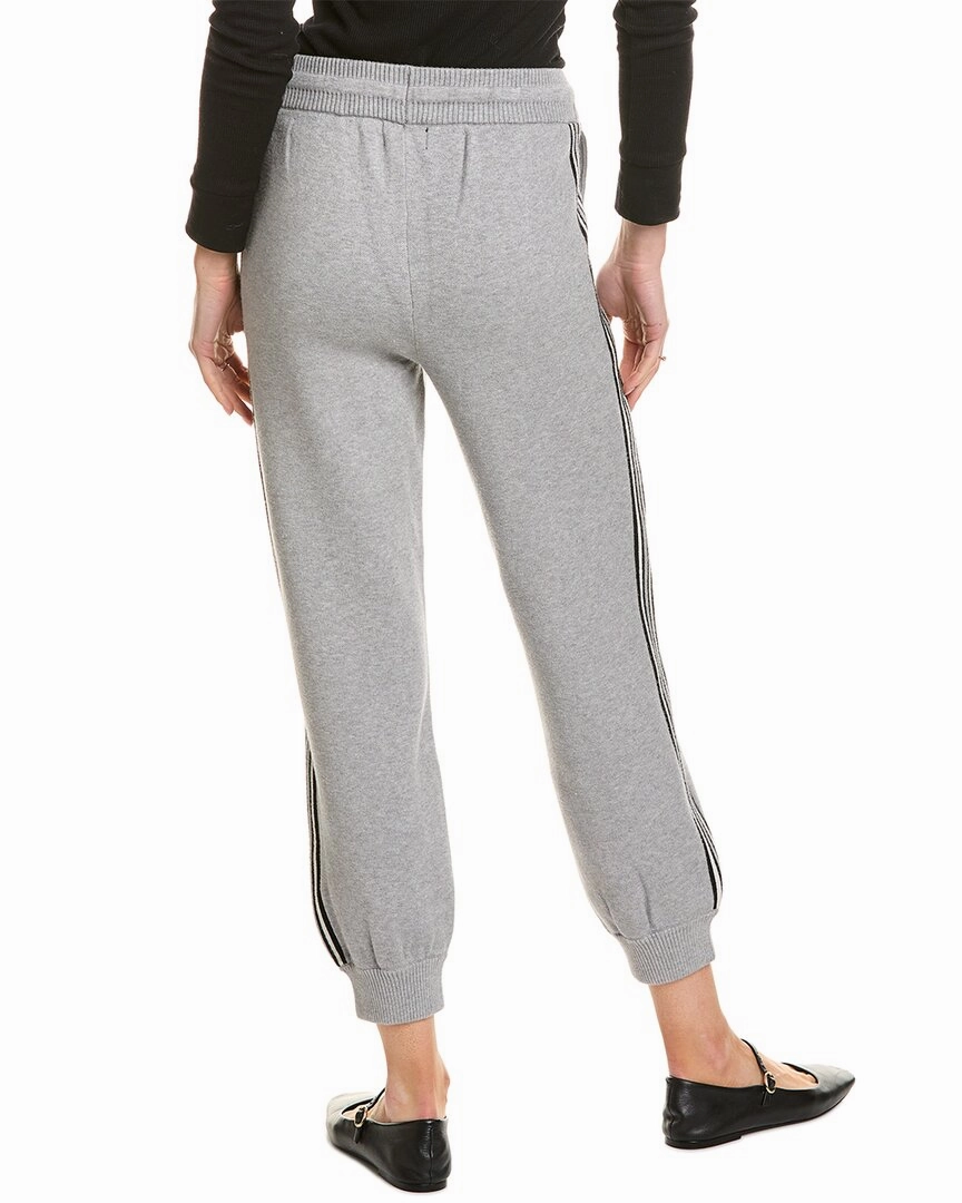 Monrow Soft Knit Track Cuffed Jogger Pant