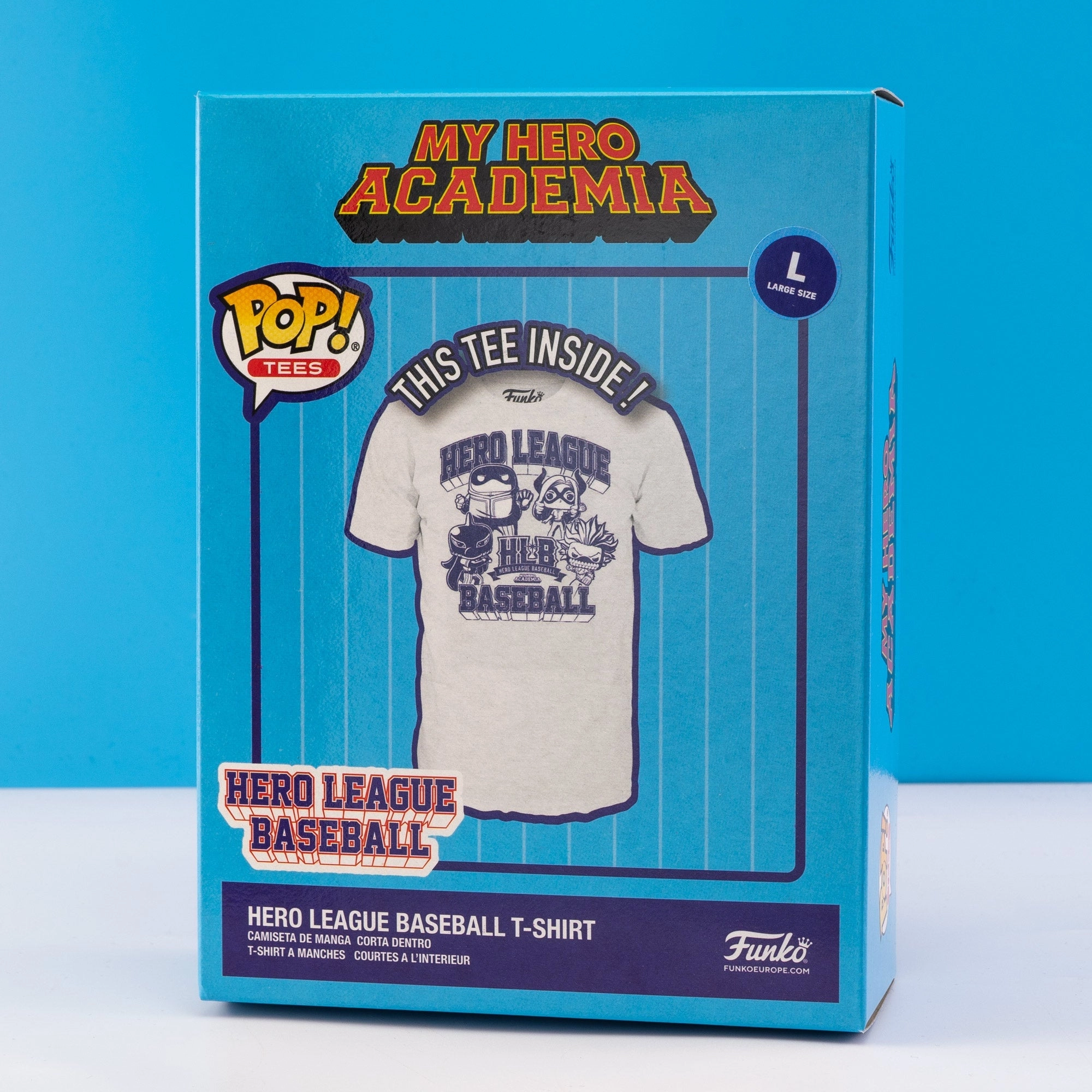 My Hero Academia - Hero League Baseball Funko Boxed Tee