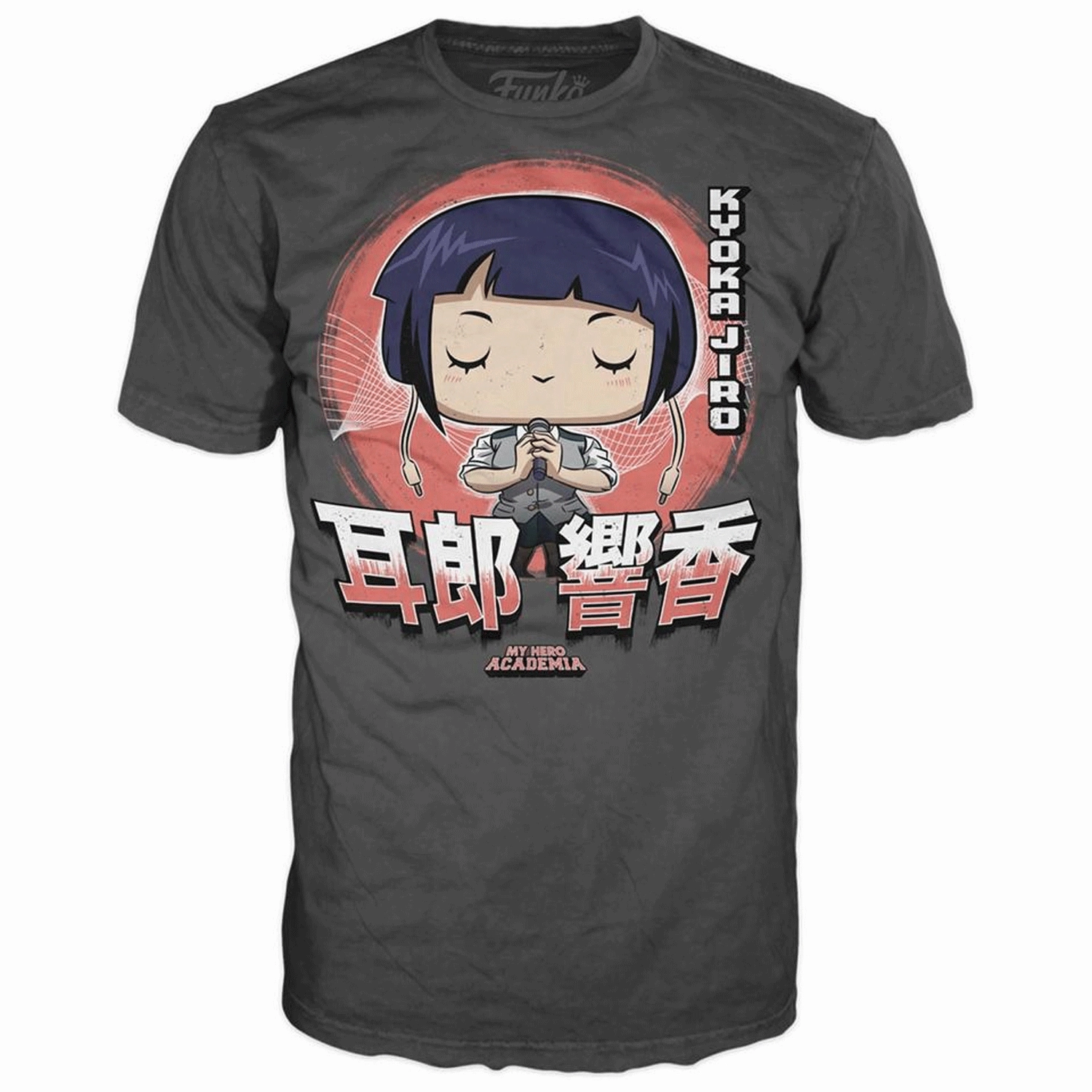 My Hero Academia Jirou with Microphone Pop! Vinyl and Tee Set