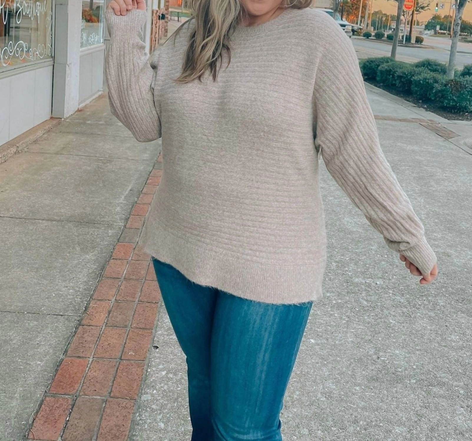My Only Love Sweater In Grey
