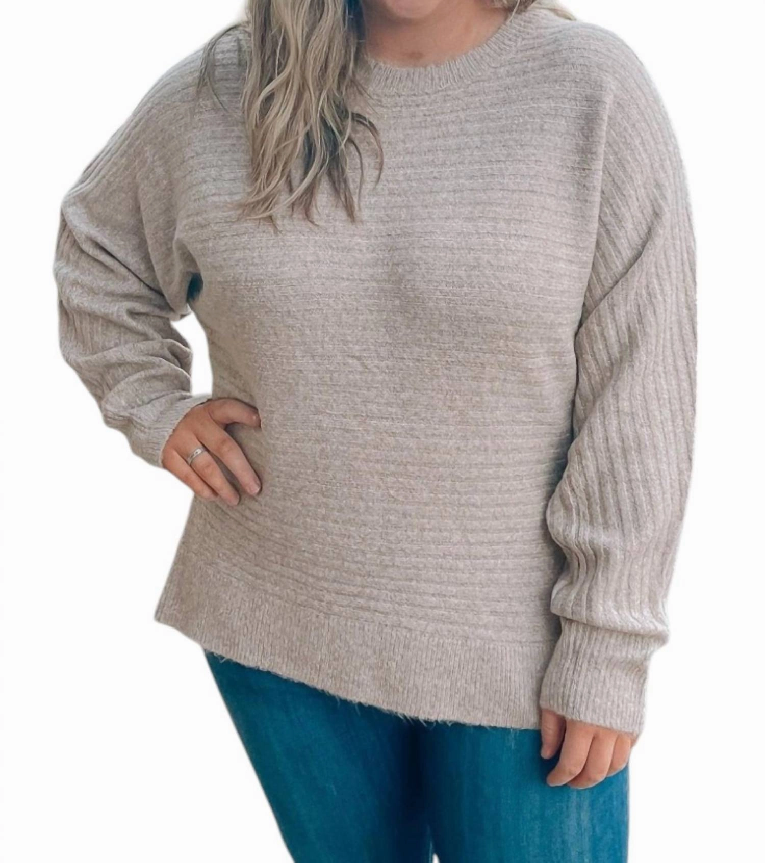 My Only Love Sweater In Grey