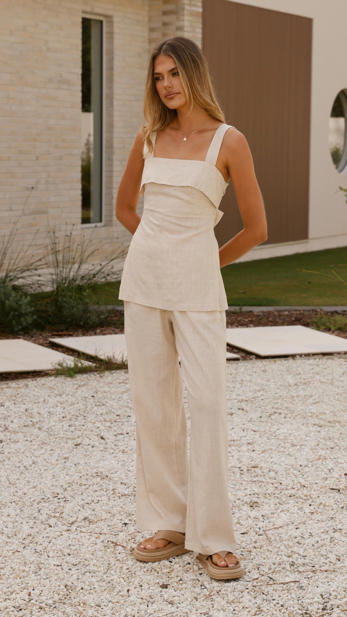 Nala Pants - Beige