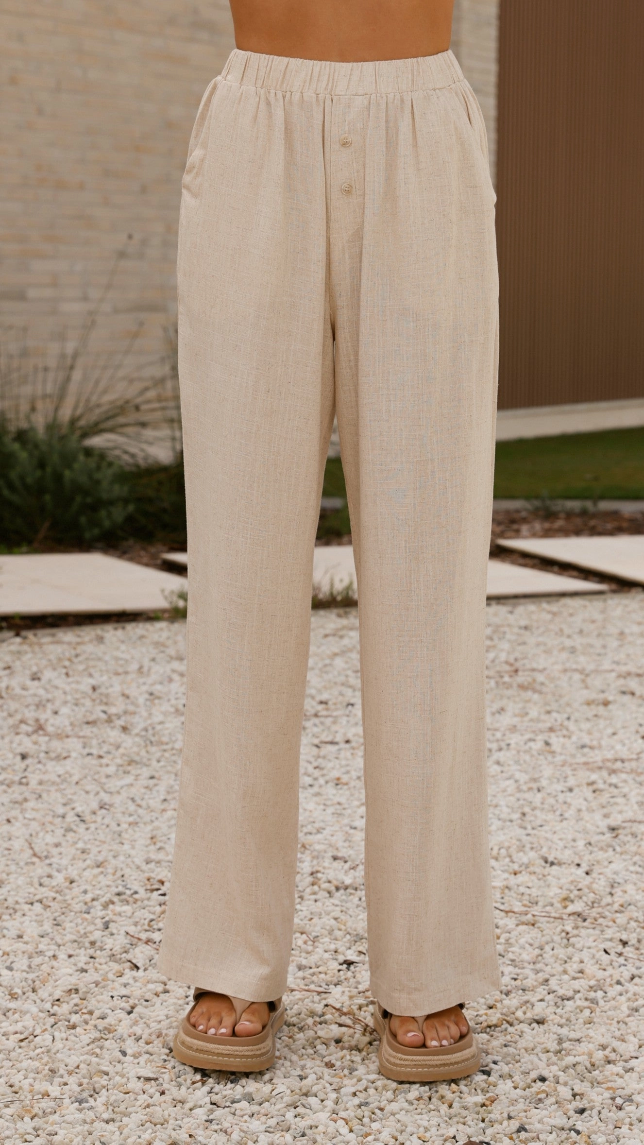 Nala Pants - Beige