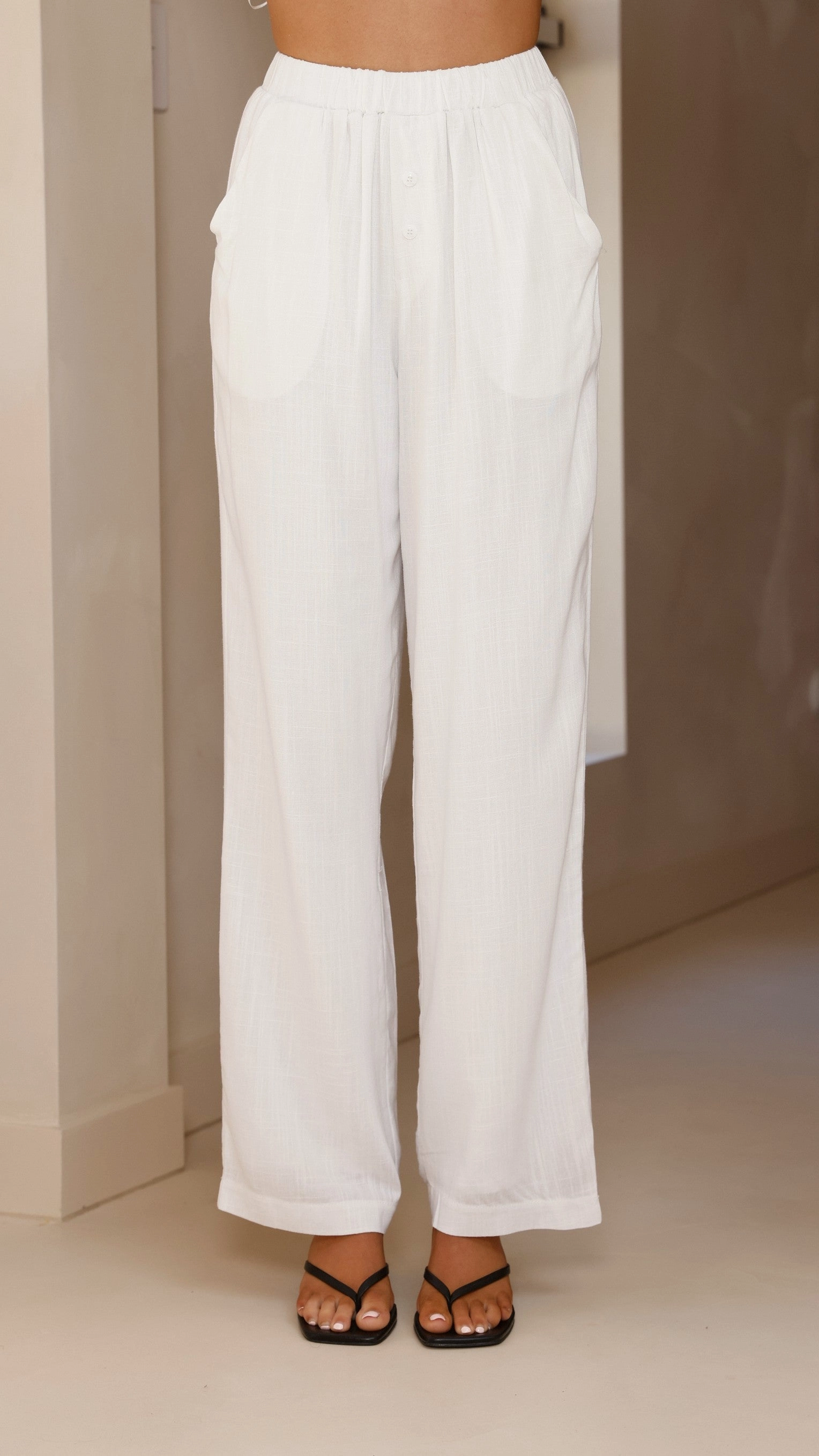 Nala Pants - White