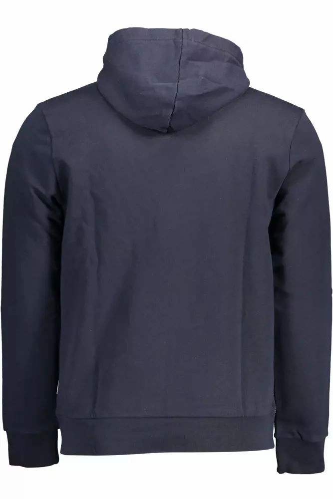 Napapijri Chic  Hooded Cotton Sweatshirt with Logo Men's Print