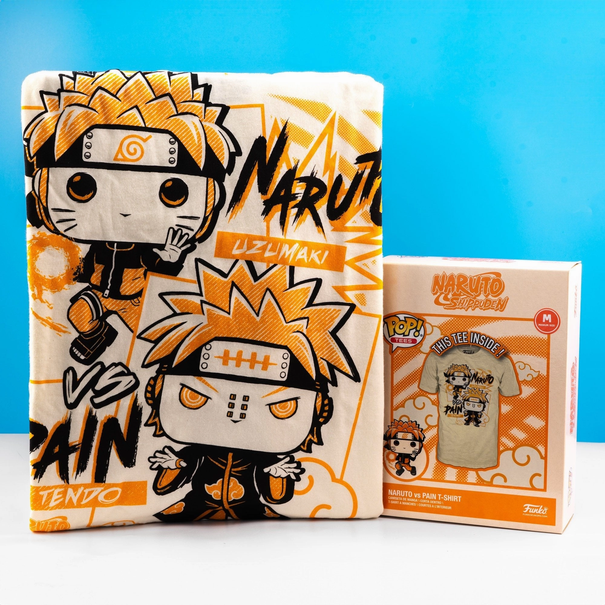 Naruto: Shippuden - Naruto vs Pain Funko Boxed Tee