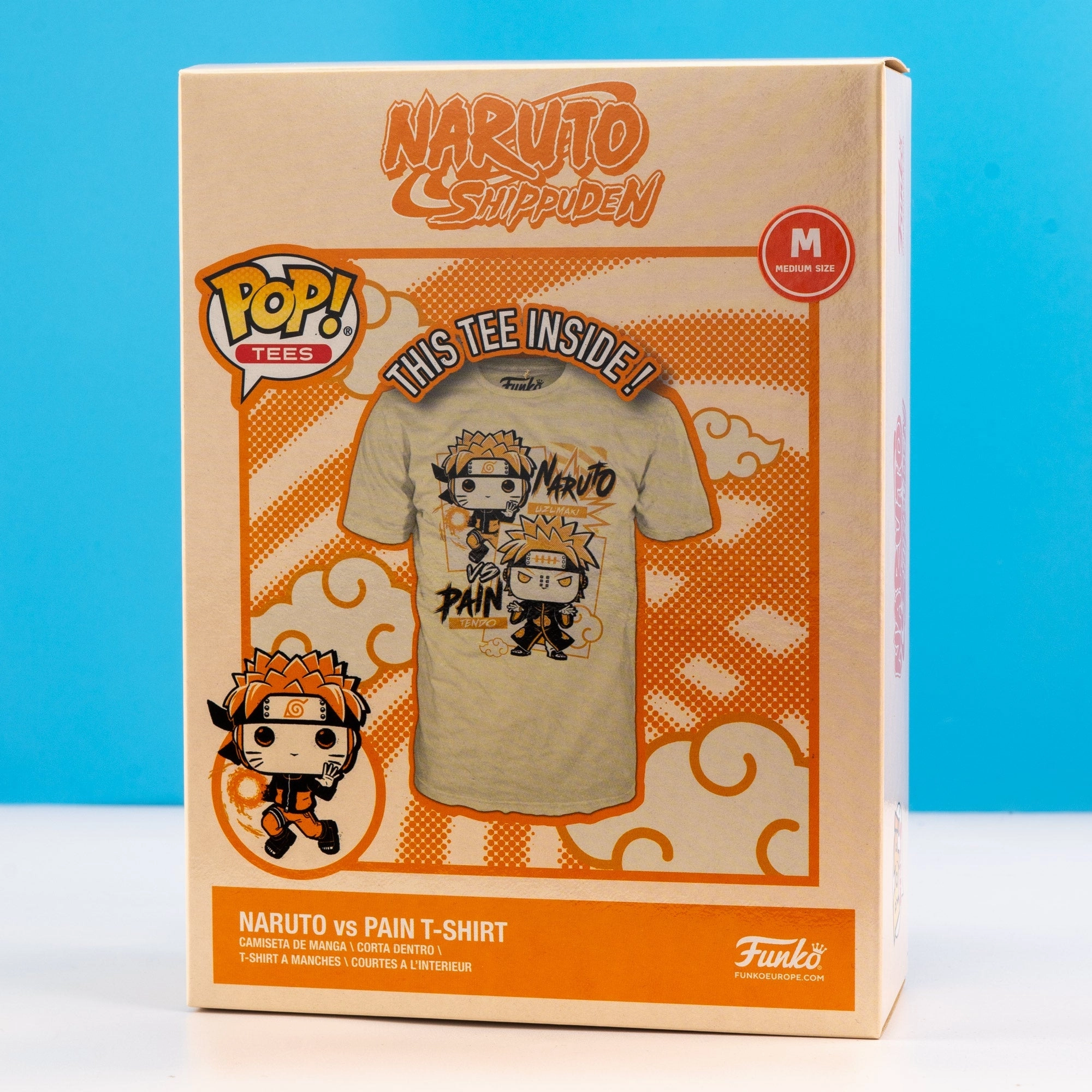 Naruto: Shippuden - Naruto vs Pain Funko Boxed Tee