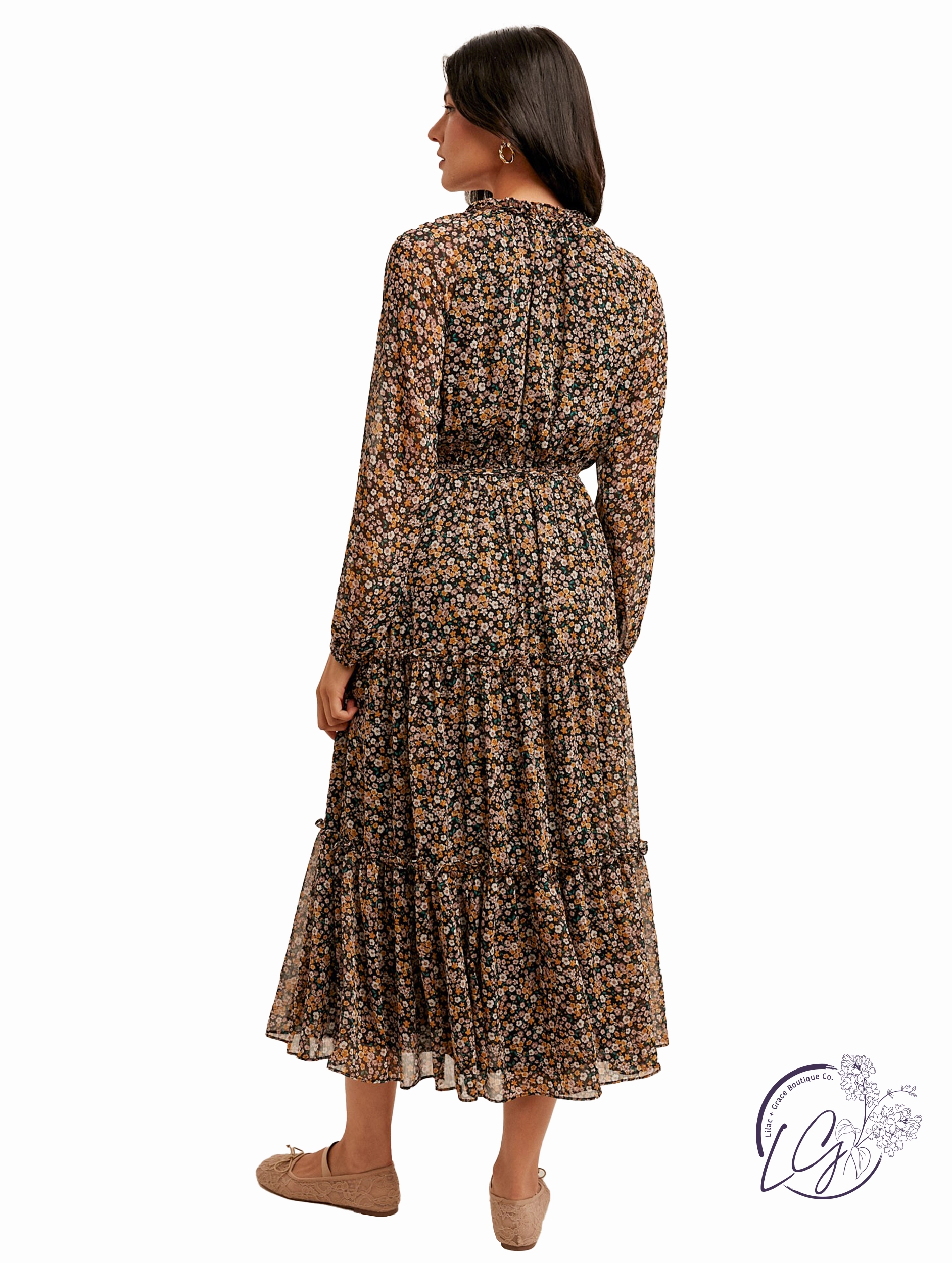 Natures Rhythm Floral Dress
