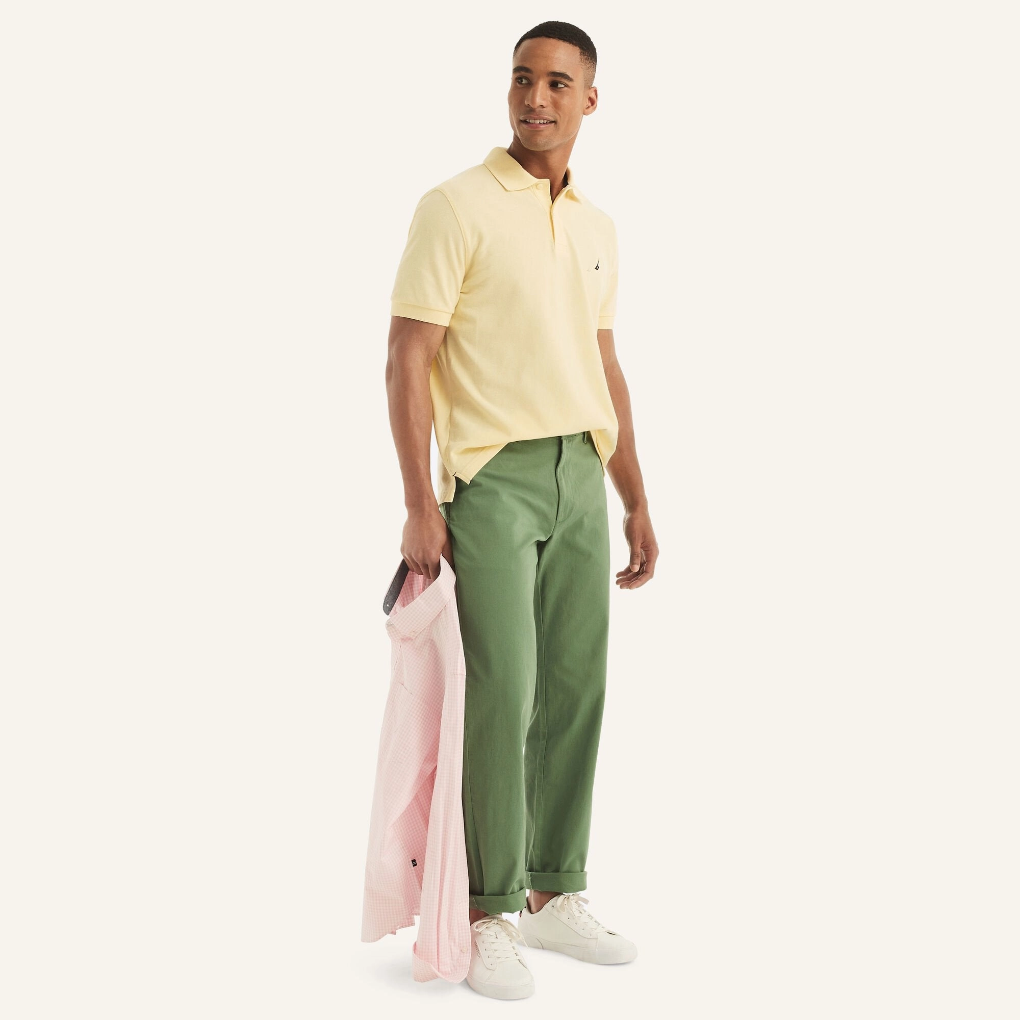 Nautica Mens Classic Fit Twill Pant
