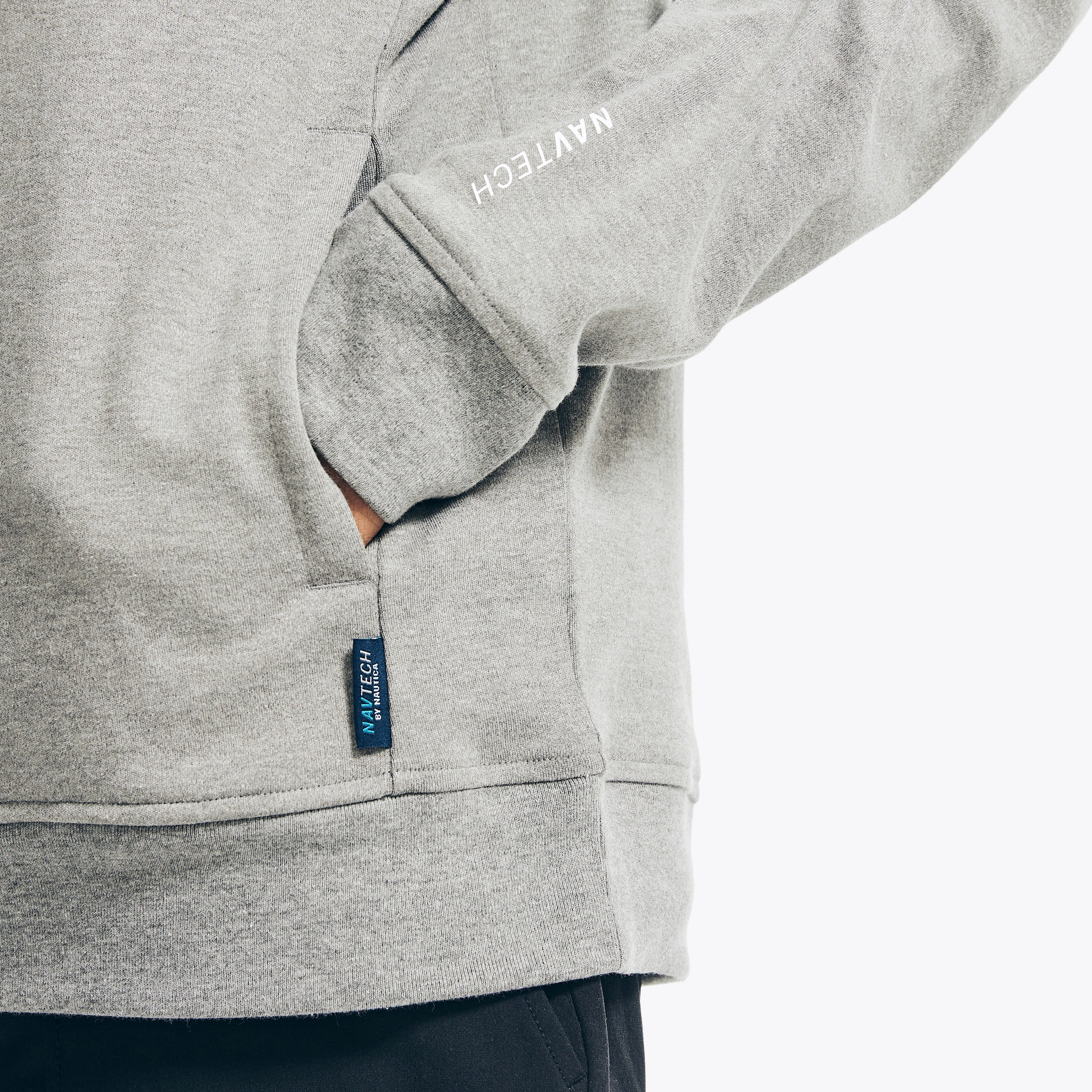 Nautica Mens Navtech Quarter-Zip Sweatshirt