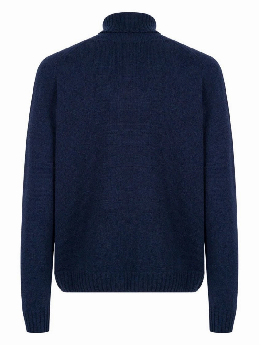 Navy Blue Faisal Sweater