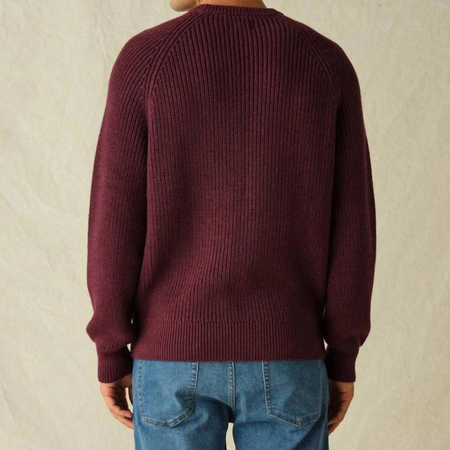 Neptune Sweater In Wine