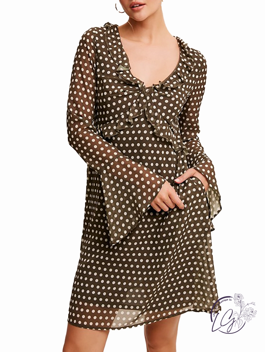 New Way Polka Dot Dress