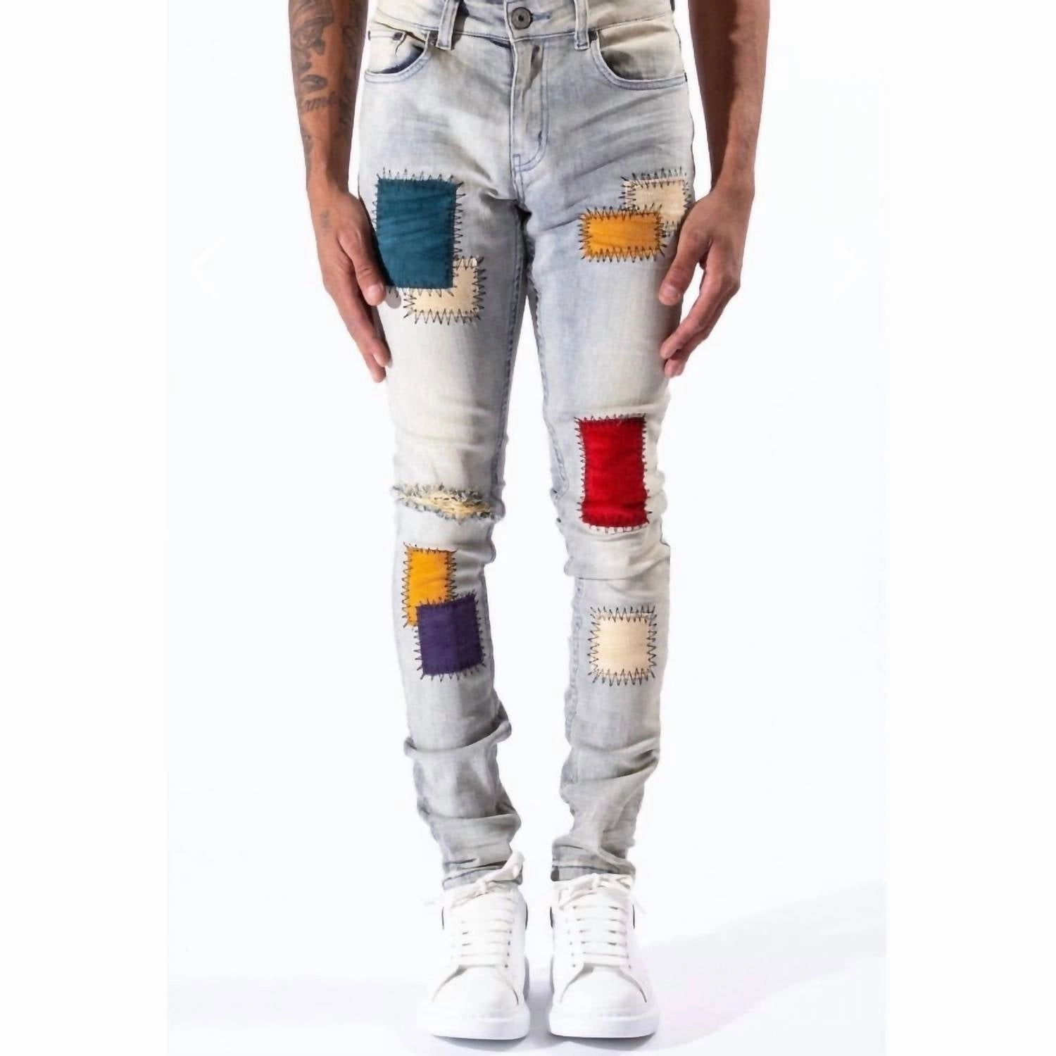 New World Jeans In Earth Wash