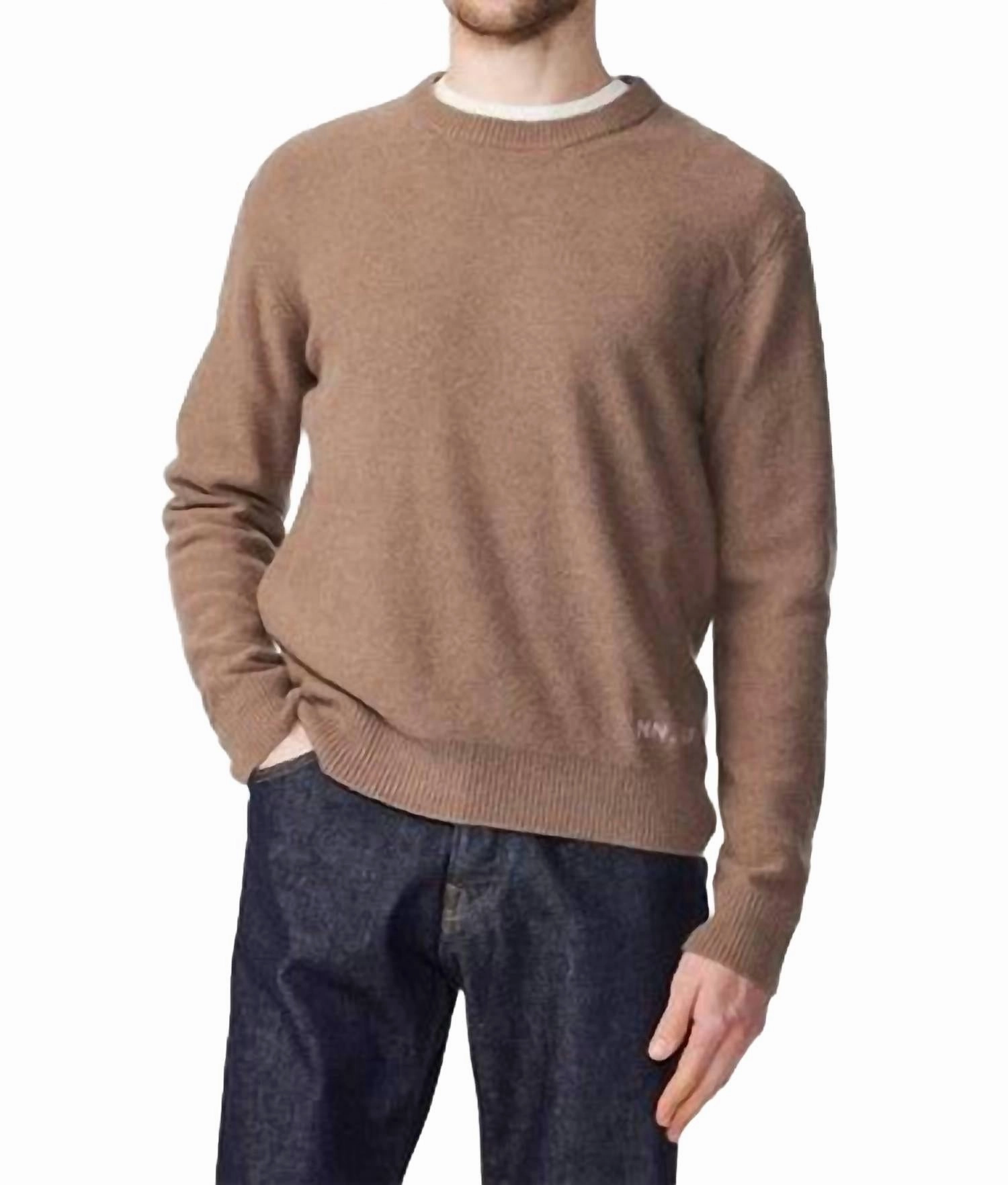 Nigel Wool Sweater In Shitake