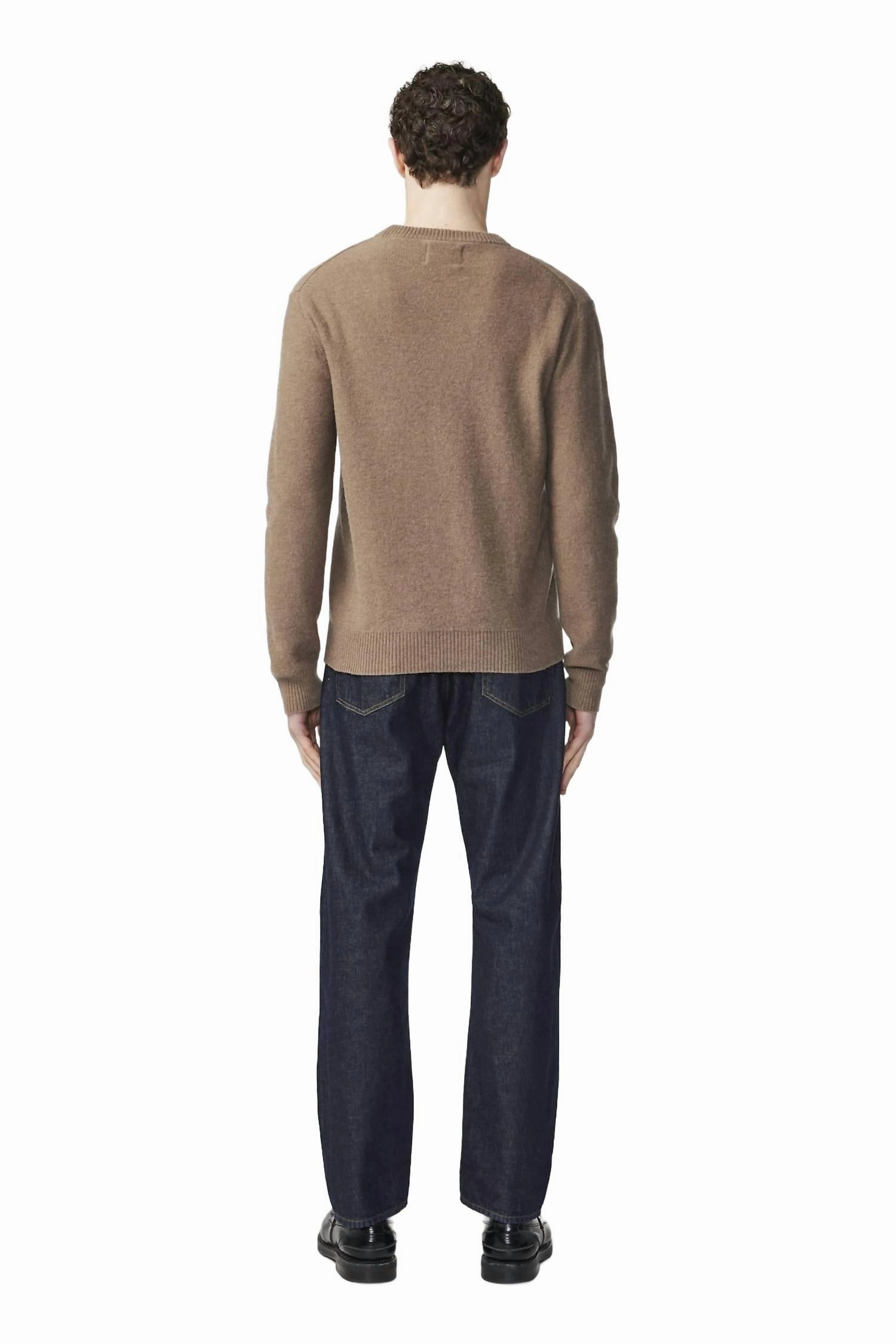 Nigel Wool Sweater In Shitake