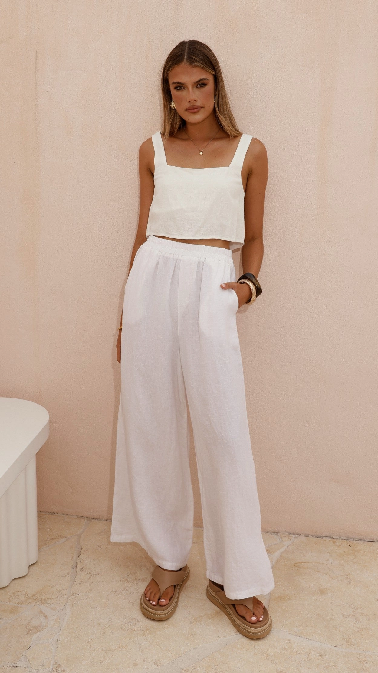 Oceana Pants - White