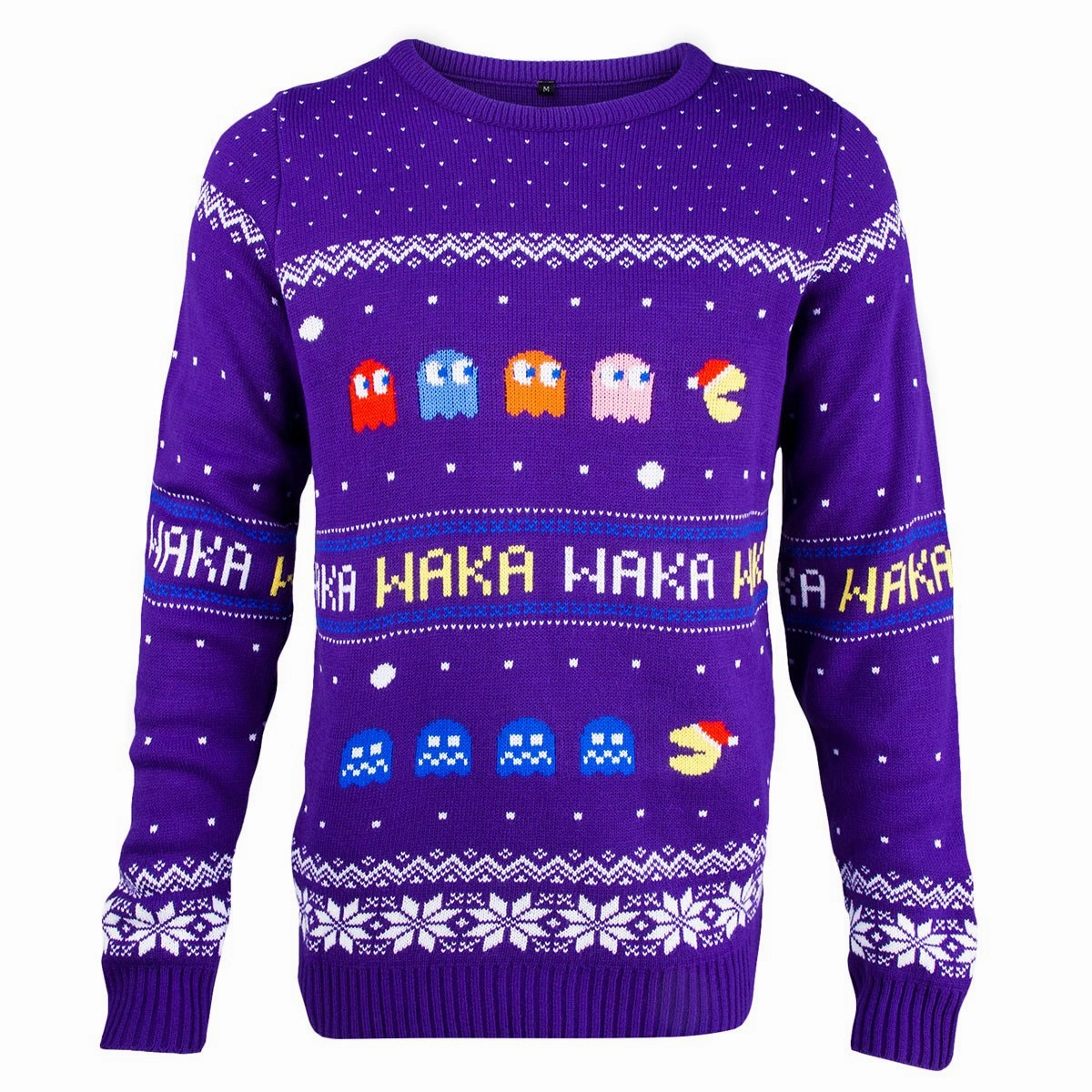 Pacman Knitted Christmas Jumper / Sweater