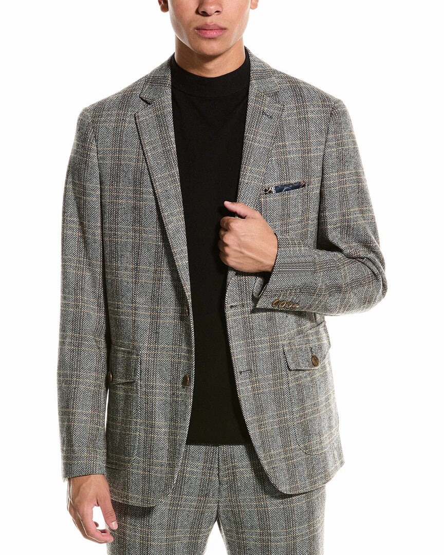 Paisley & Gray Bromley Slim Fit Wool-Blend Jacket