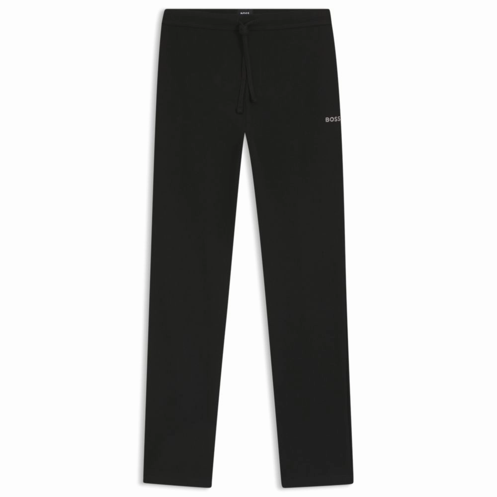 Pajama bottoms with embroidered logo
