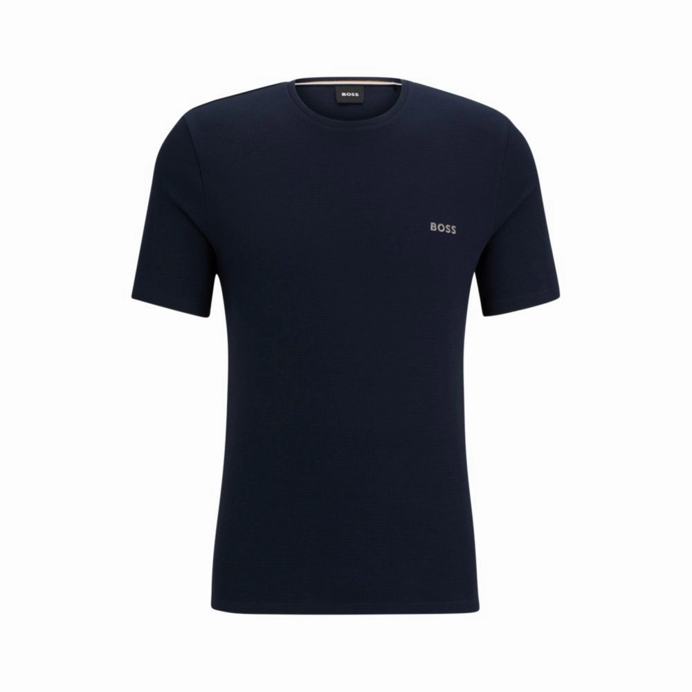 Pajama T-shirt with embroidered logo