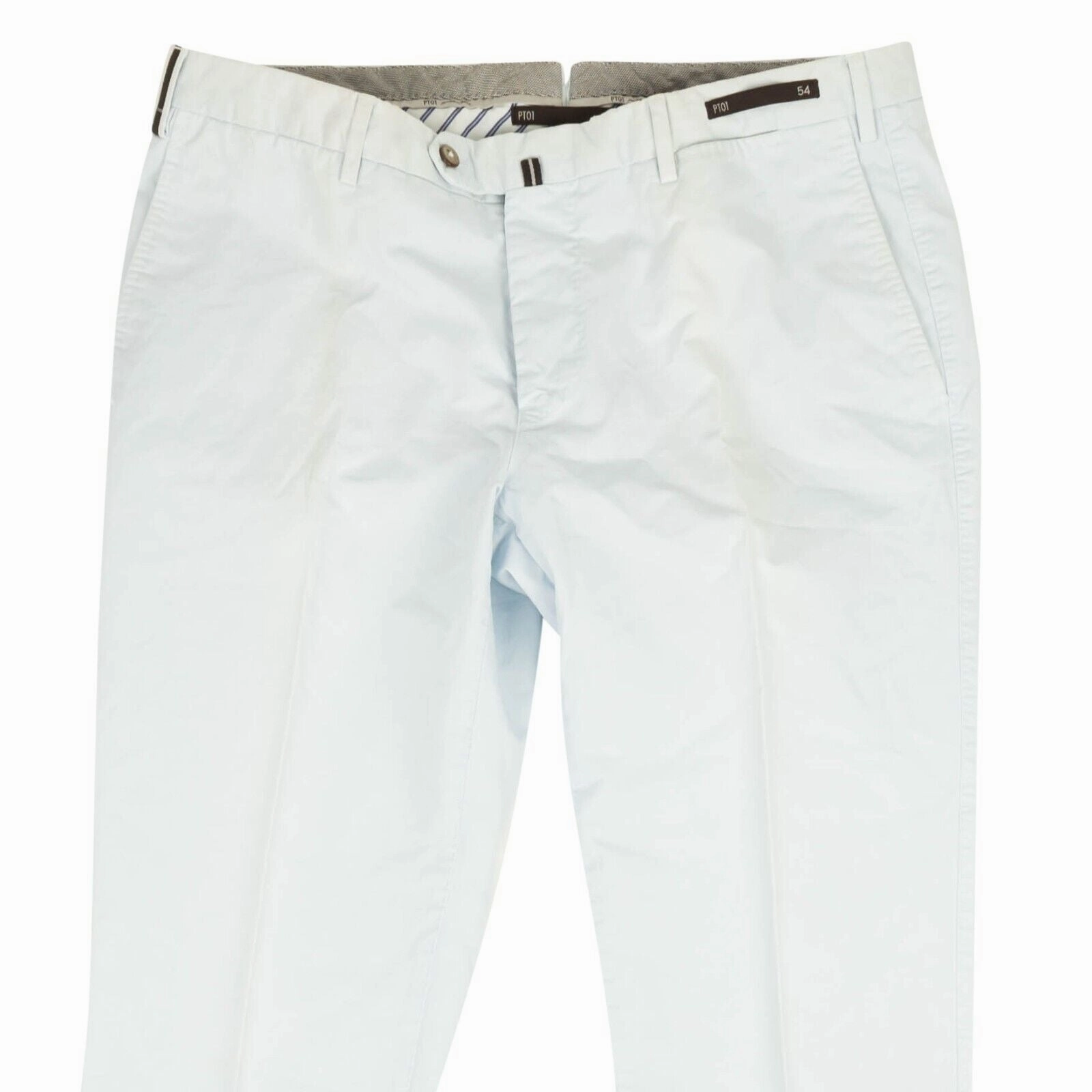 Pantaloni Torino Slim Fit Stretch Cotton Dress Pants - Blue