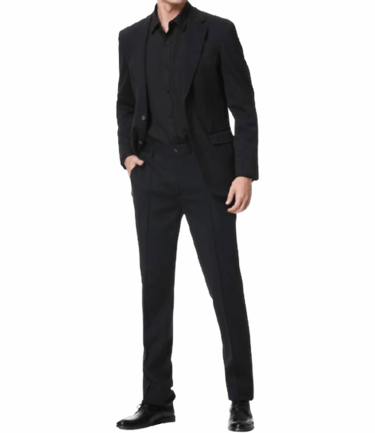 Paris X-Tech Stretch Pants In Black