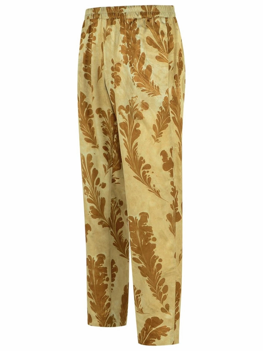 Parkino' Green Viscose Pants