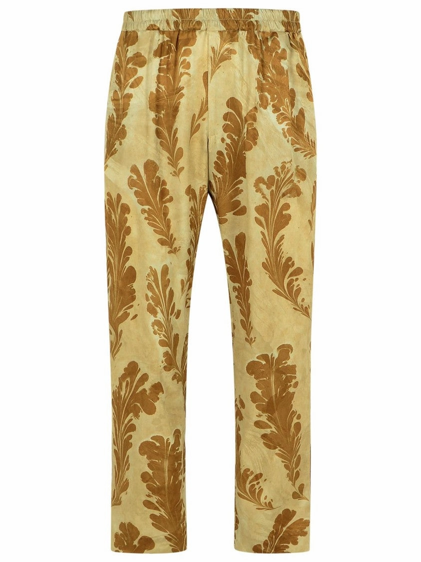 Parkino' Green Viscose Pants
