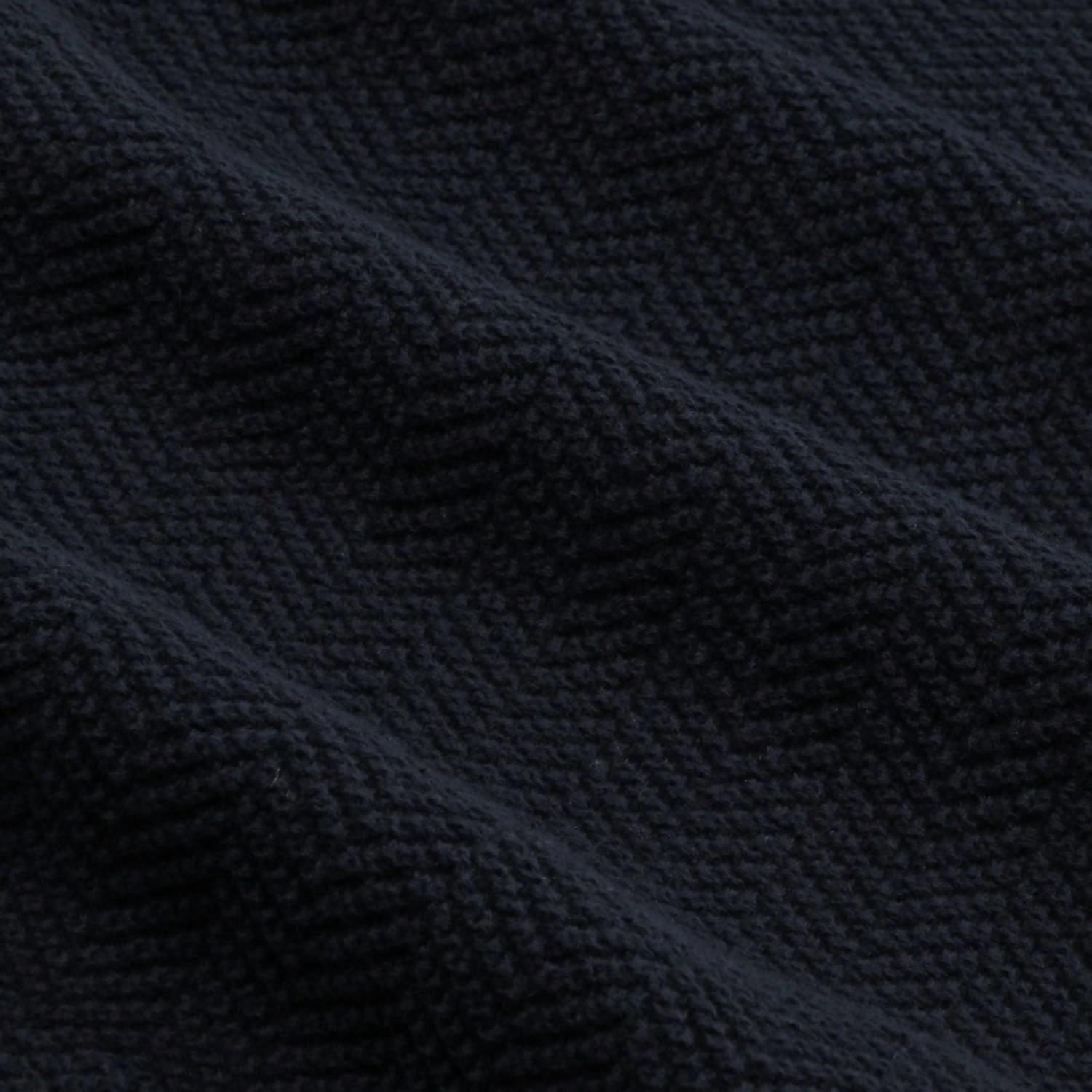 Pete Crew Sweater In Navy Melange