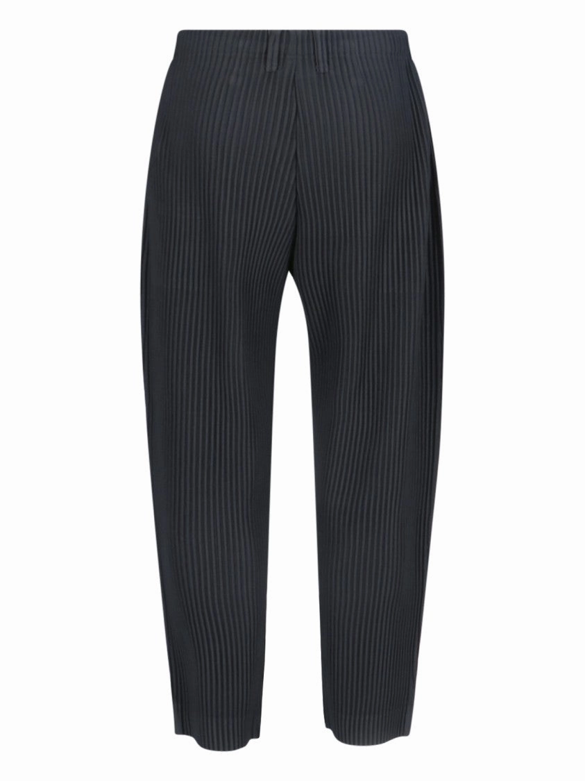 Pleated Pants  Black