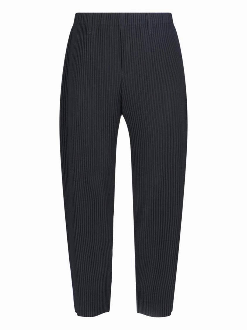 Pleated Pants  Black