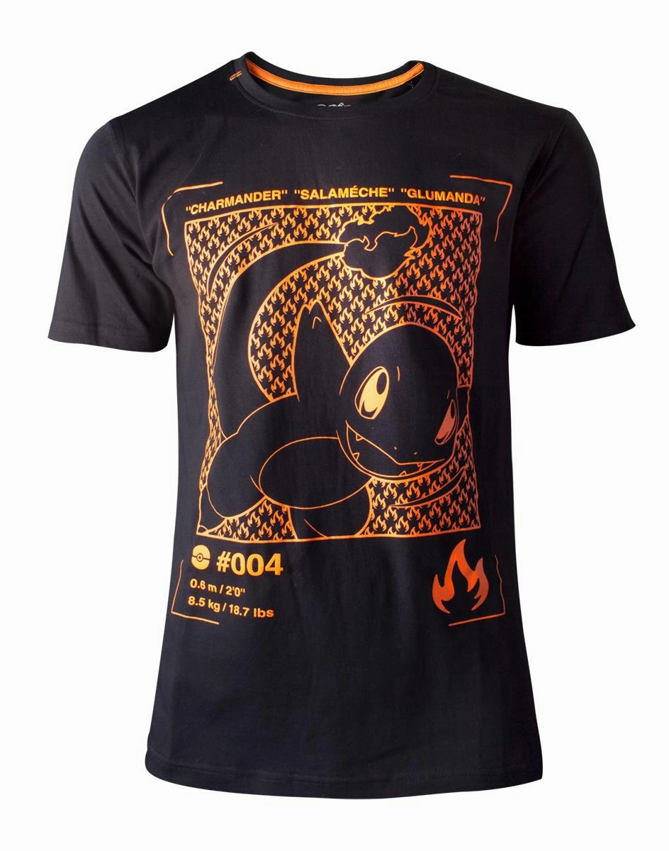 Pokemon Charmander Profile Men's T-shirt