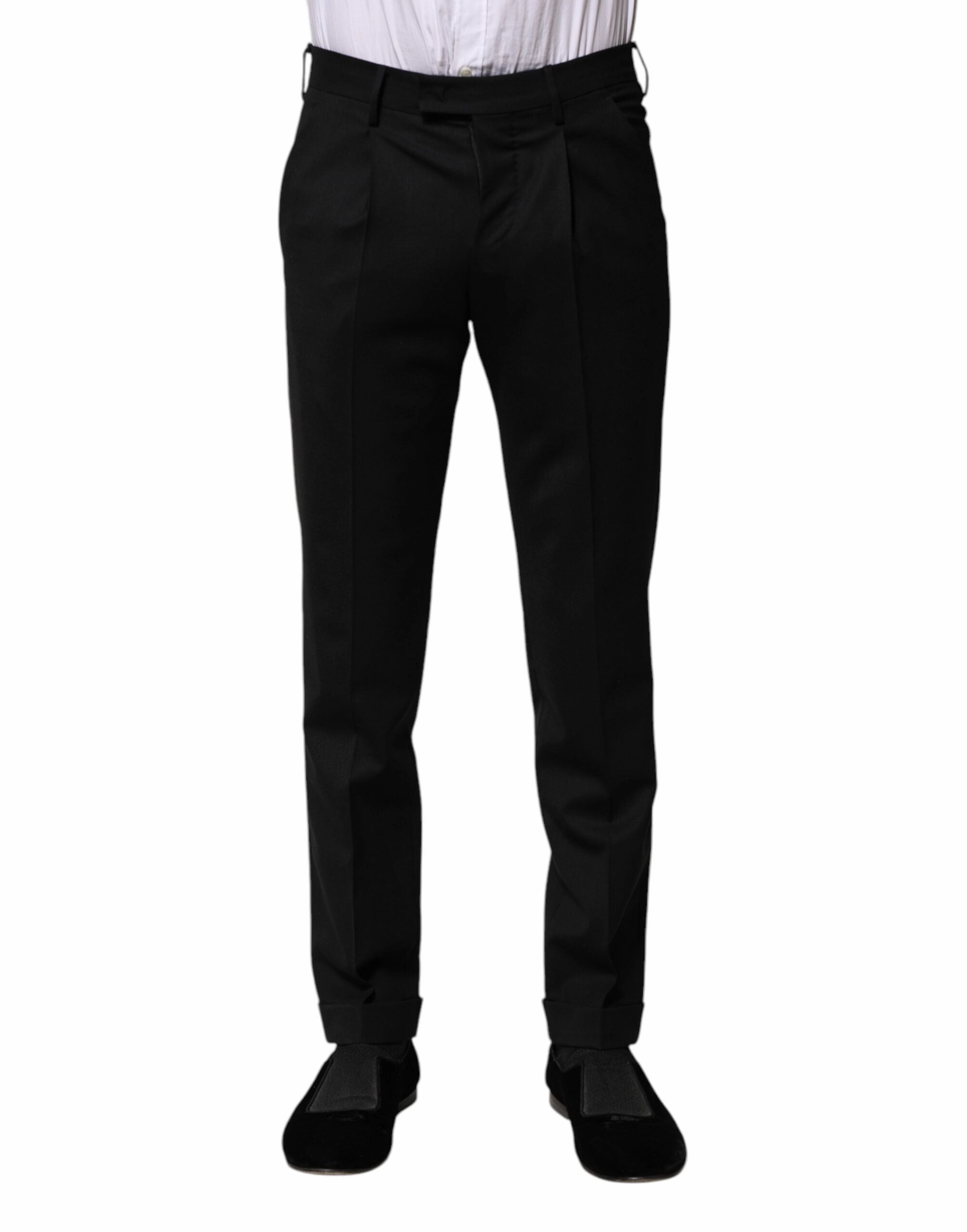 PT Torino Solid Formal Tape Men Dress Men's Pants (Pre-Owned)