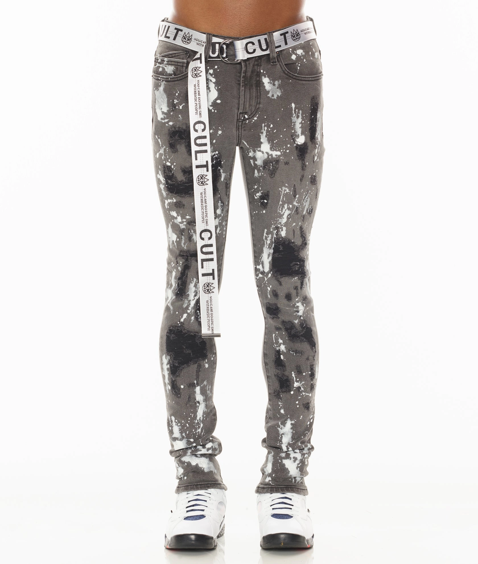 PUNK SUPER SKINNY IN CINDER