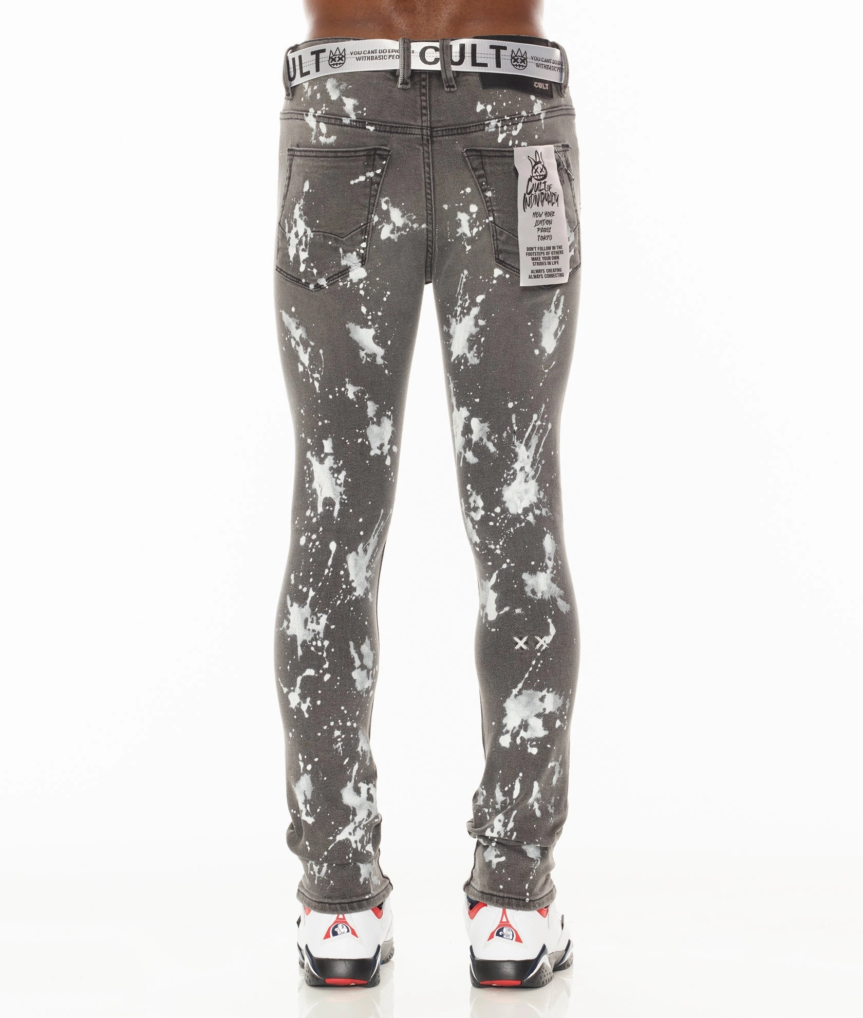 PUNK SUPER SKINNY IN CINDER