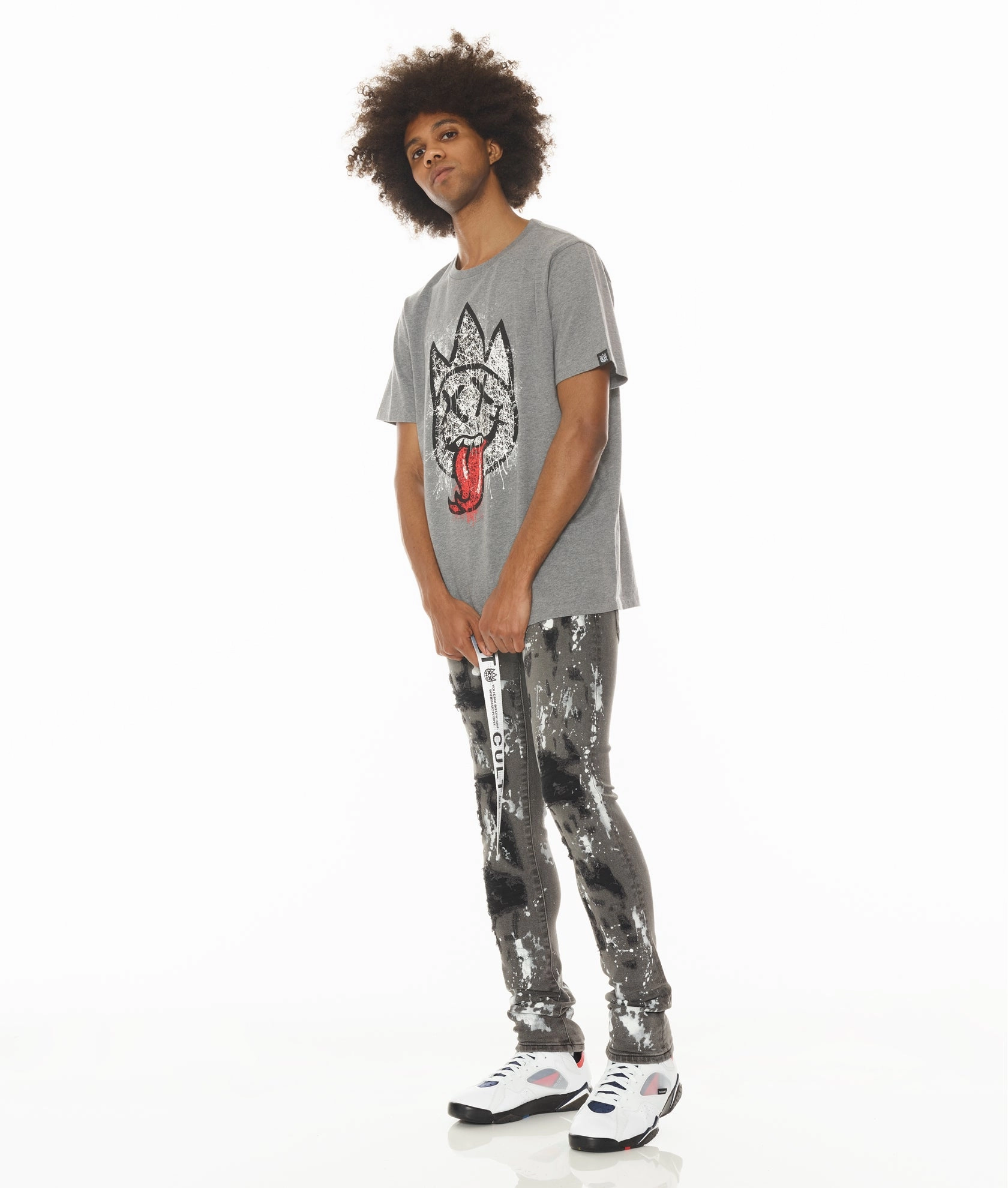 PUNK SUPER SKINNY IN CINDER