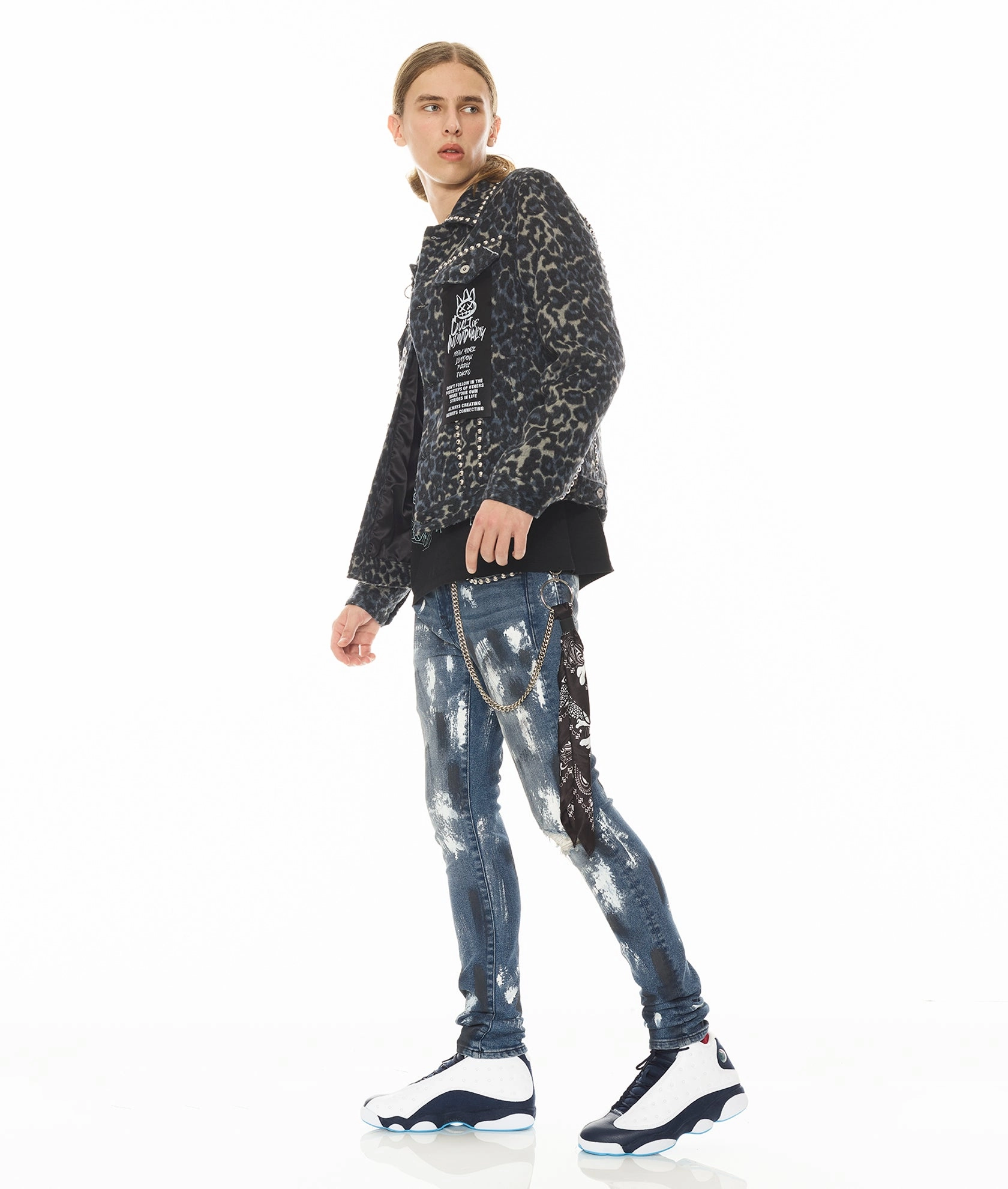 PUNK SUPER SKINNY IN LEOPARD