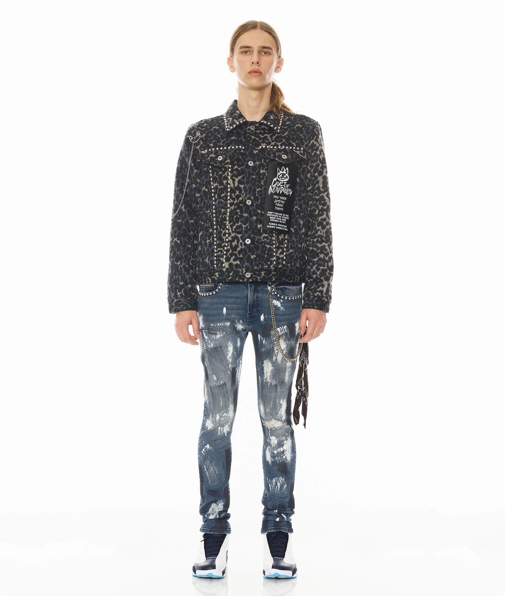 PUNK SUPER SKINNY IN LEOPARD