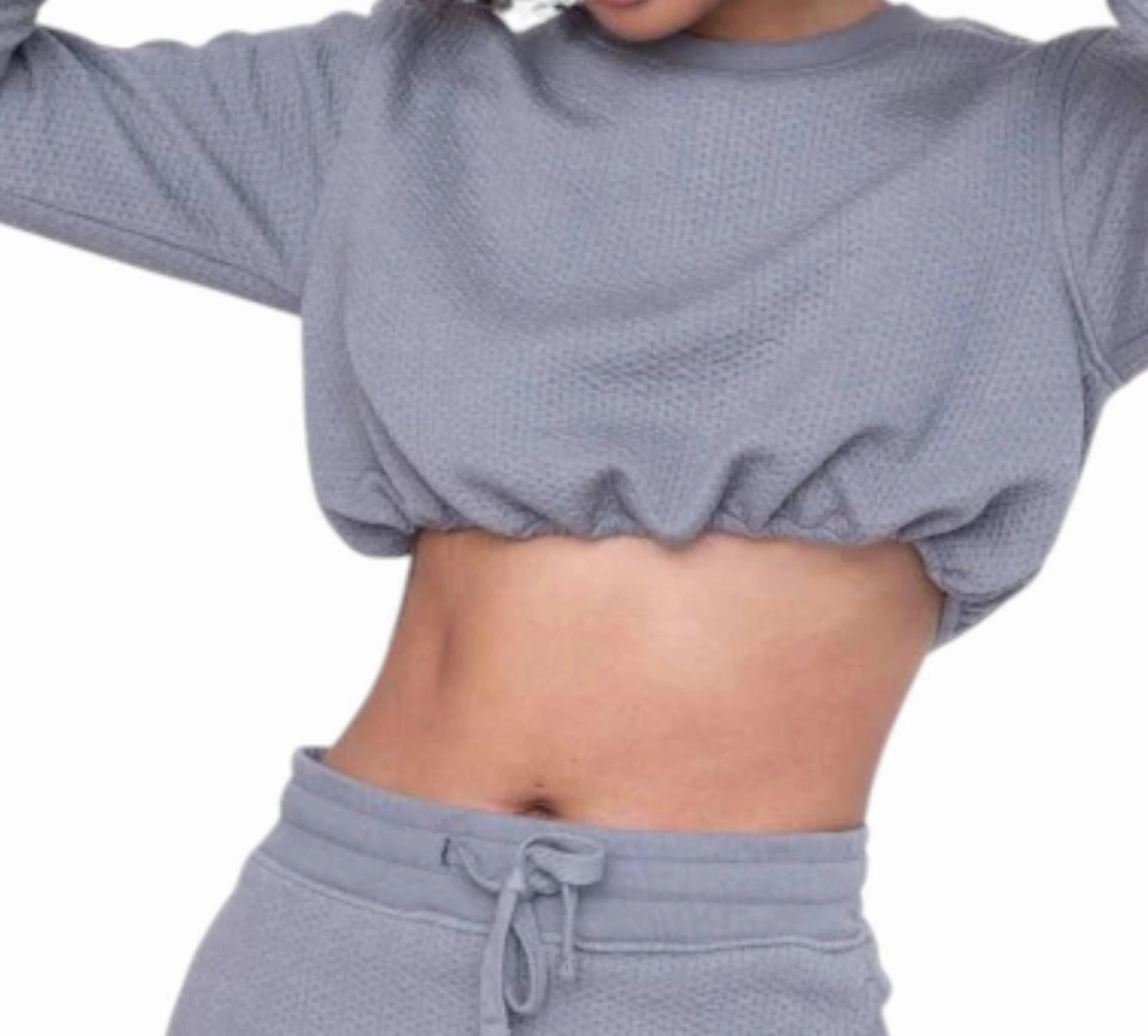 Quilted Bubble Set In Moon Mist