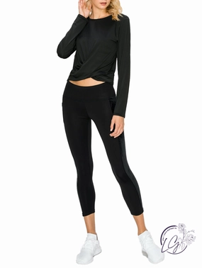 Ready to Run Cropped Long Sleeve affordable athletic pants for men