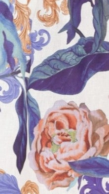 Reba Maxi Dress - Donatella Azure
