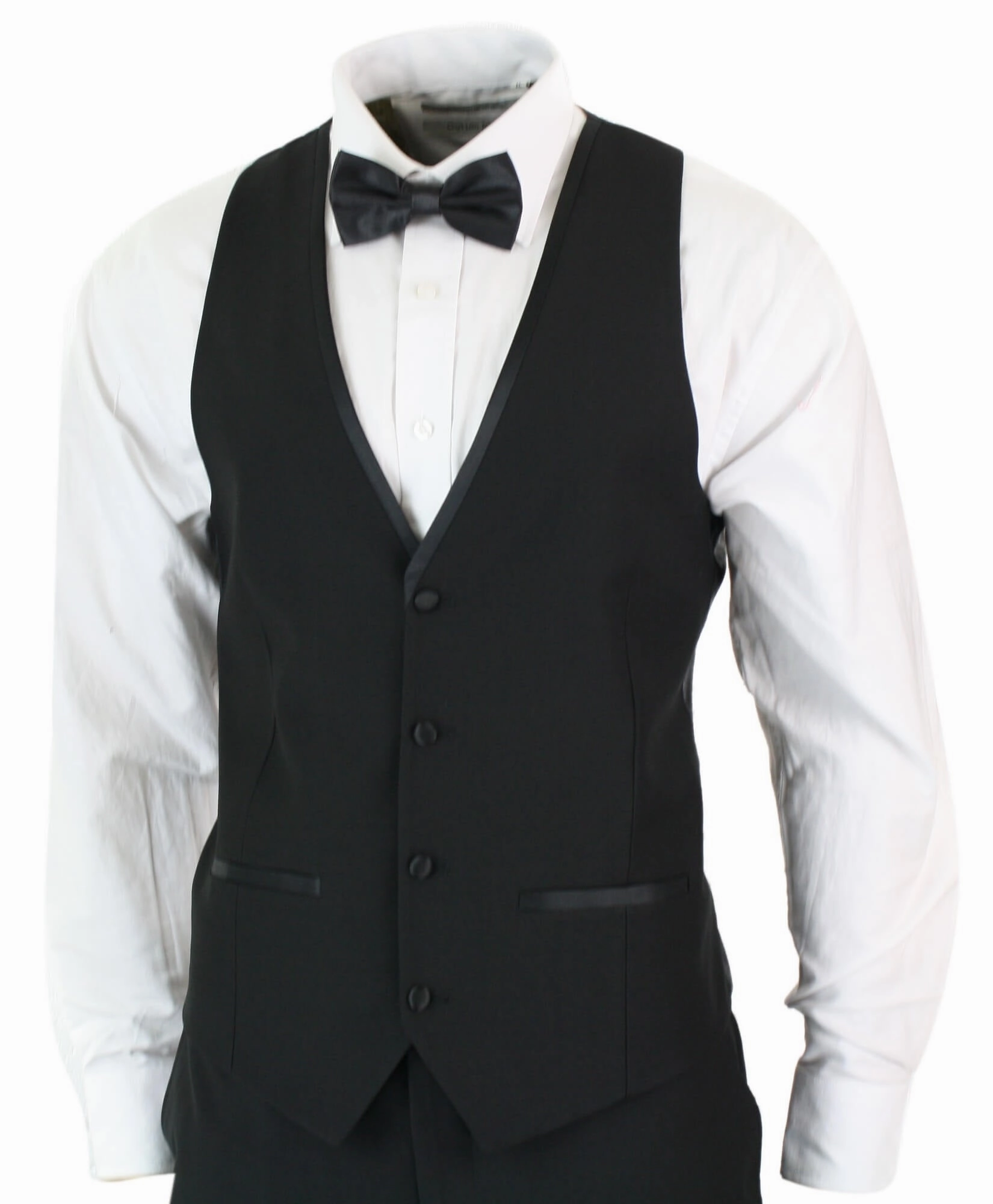 Regent 3 Piece Black Classic Tuxedo Suit