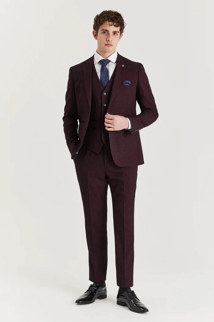 Regent Plaid Check Trousers